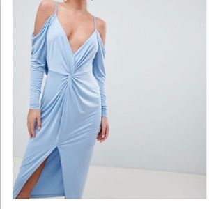 ASOS Slinky Kimono Midi Dress